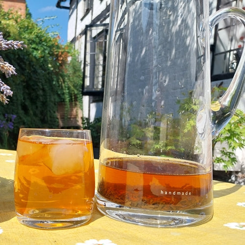 Iced tea for summer drinking