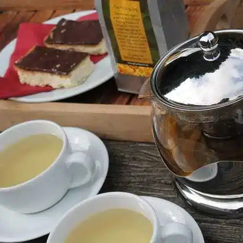 Serving Tea