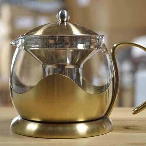 La Cafetiere glass teapot