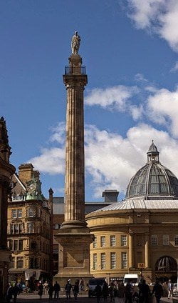 Grey's Monument in Newcastle