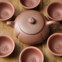 Buy loose leaf teas online - Chinese Yixing Teapot & six cups