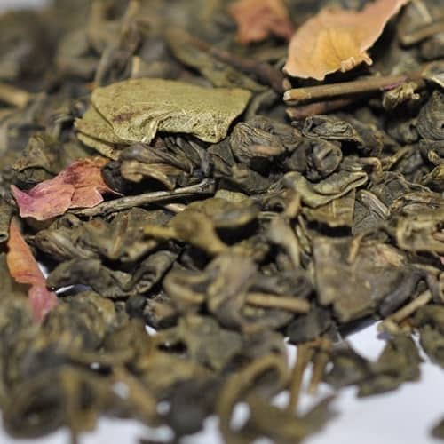 Buy loose leaf teas online - Green tea with Rose